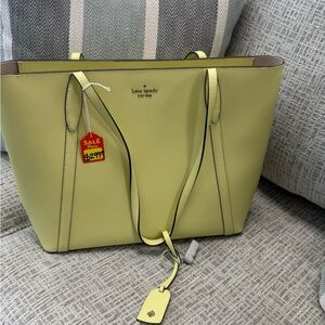Kate Spade Lime Green Tote Bag